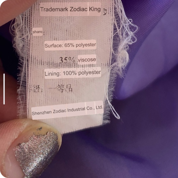 Y2K Purple & Gray Plaid Skirt - Picture 6 of 6